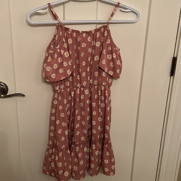 Jenna & Jessie pink floral sundress, size 10 kids - Picture 5 of 5